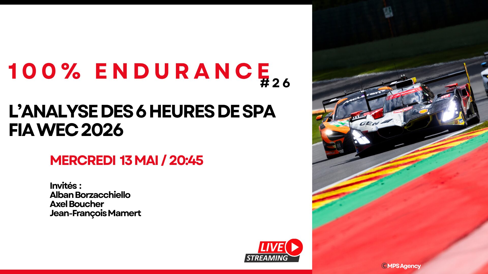 WEC 2026 Spa Hypercar BMW McLaren