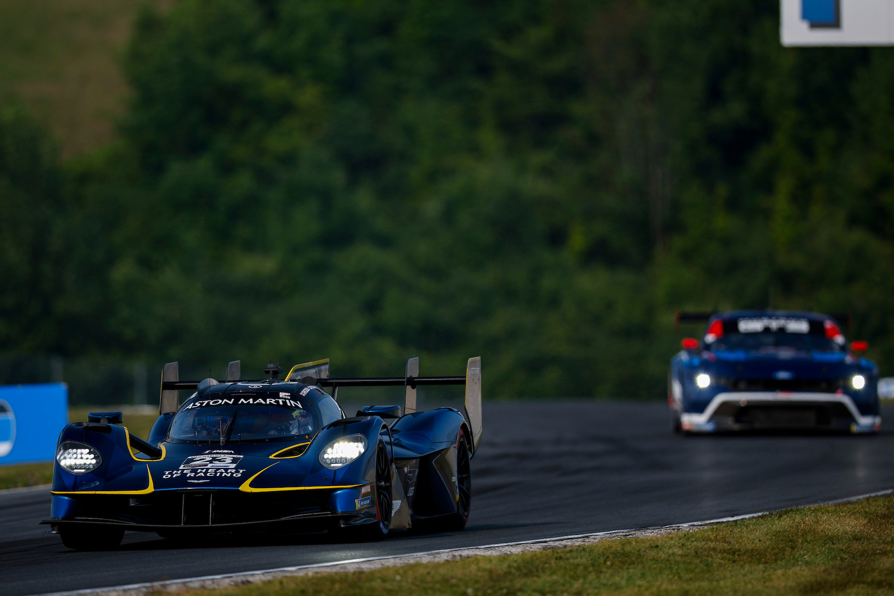 #23: ASTON MARTIN THOR Team, Aston Martin Valkyrie, GTP: Ross Gunn, Roman De Angelis