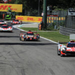 Ferrari aperçue à Monza avec une 499P camouflée en pleine séance d&rsquo;essais